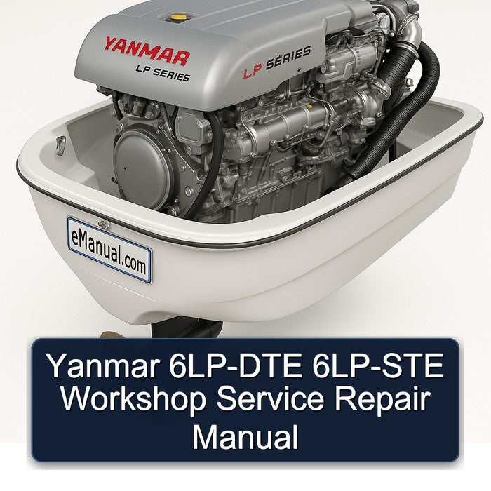 Yanmar 6LP-DTE 6LP-STE Service Repair Workshop Manual