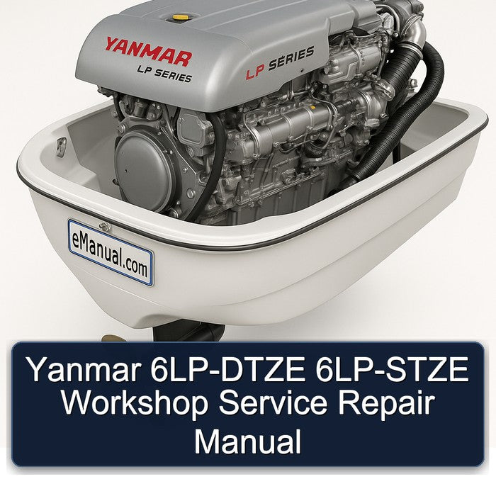 Yanmar 6LP-DTZE 6LP-STZE Service Repair Workshop Manual