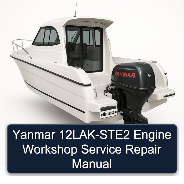 Yanmar 12LAK-STE2 Engine Service Repair Workshop Manual