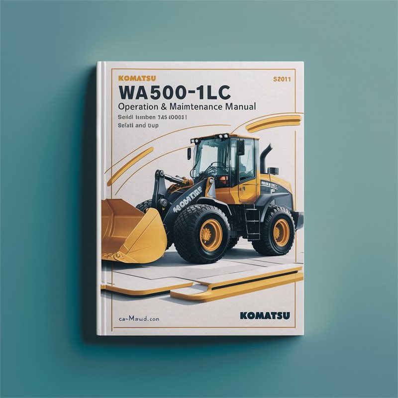 Komatsu WA500-1LC Wheel Loader Operation (serial Number: A60001 Up) Maintenance Serial Service Repair Workshop Manual