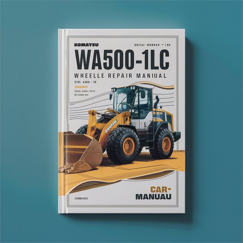 Komatsu WA500-1LC Wheel Loader (serial Number: A60001 Up) Service Repair Workshop Manual