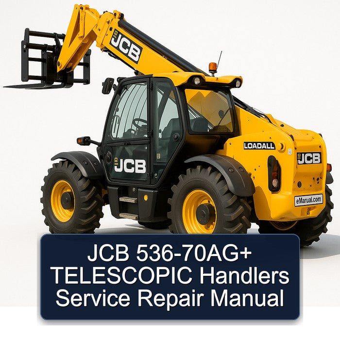JCB 536-70AG Telescopic Handlers Service Repair Workshop Manual
