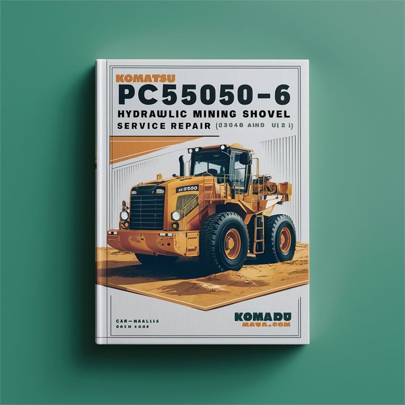 Komatsu Pc5500-6 Hydraulic Mining Shovel (serial Number: 15046 Up) Service Repair Workshop Manual