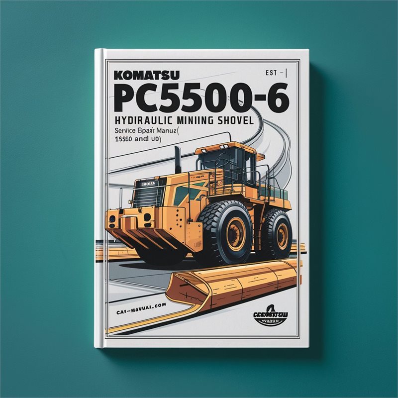 Komatsu Pc5500-6 Hydraulic Mining Shovel (serial Number: 15050 Up) Service Repair Workshop Manual
