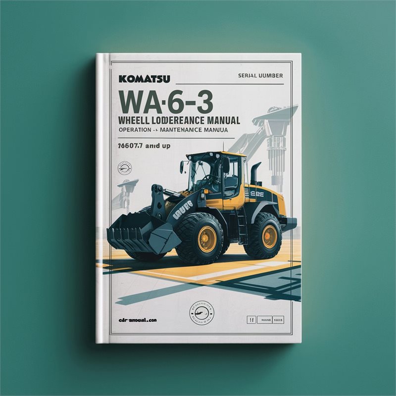 Komatsu WA65-3 Wheel Loader Operation (serial Number: Ha940549-ha940771 H20761 Up) Service Repair Workshop Manual