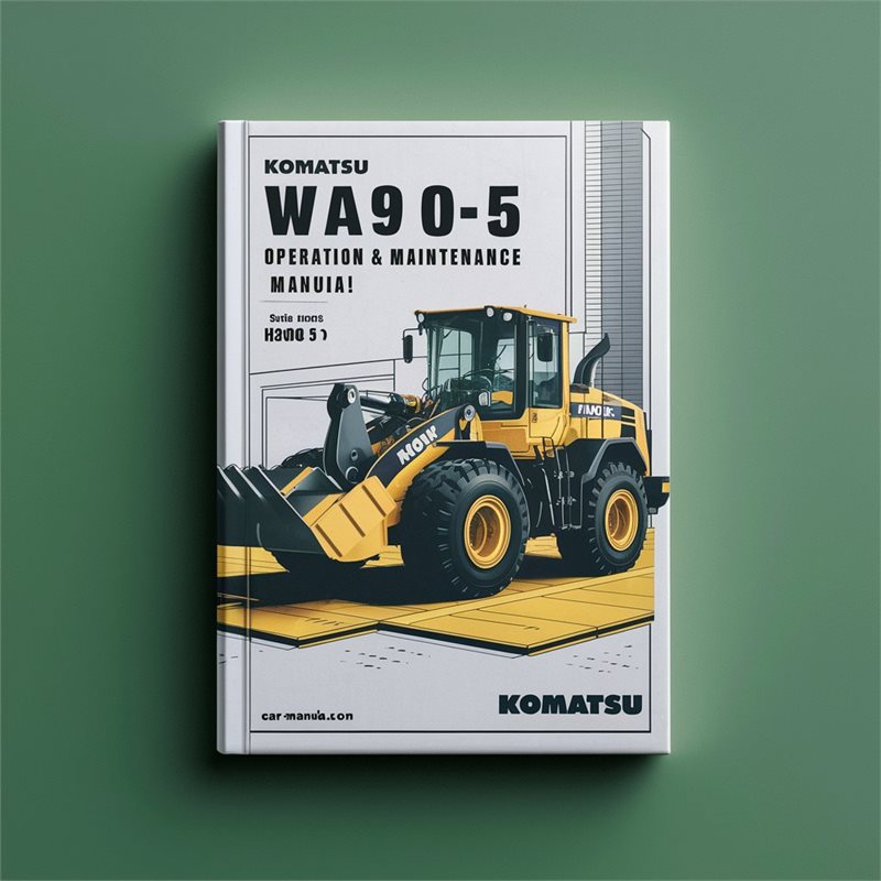 Komatsu WA90-5 Wheel Loader Operation (serial Number: H50051 Up) Service Repair Workshop Manual