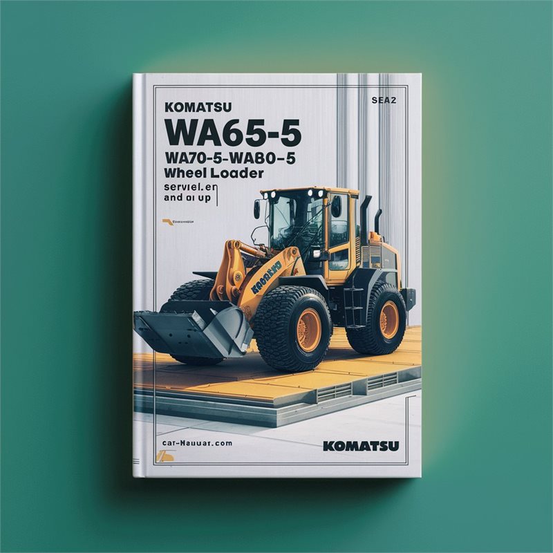 Komatsu WA65-5 WA70-5 WA80-5 Wheel Loader (serial Number: H50051 Up) Service Repair Workshop Manual