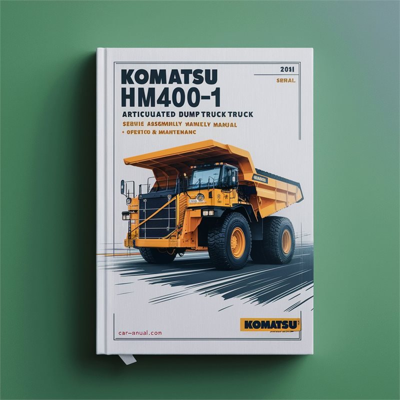 Komatsu HM400-1 Articulated Dump Truck Service Repair Workshop Manual