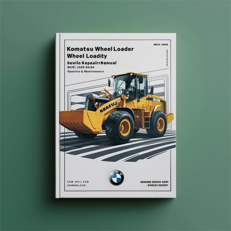 Komatsu WA600-3 Wheel Loader , Field Assembly Operation (serial Number 50001 Up) Service Repair Workshop Manual