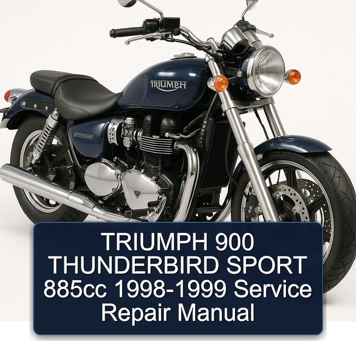 1998-1999 Triumph Thunderbird 900 Sport 885CC Service Repair Workshop Manual