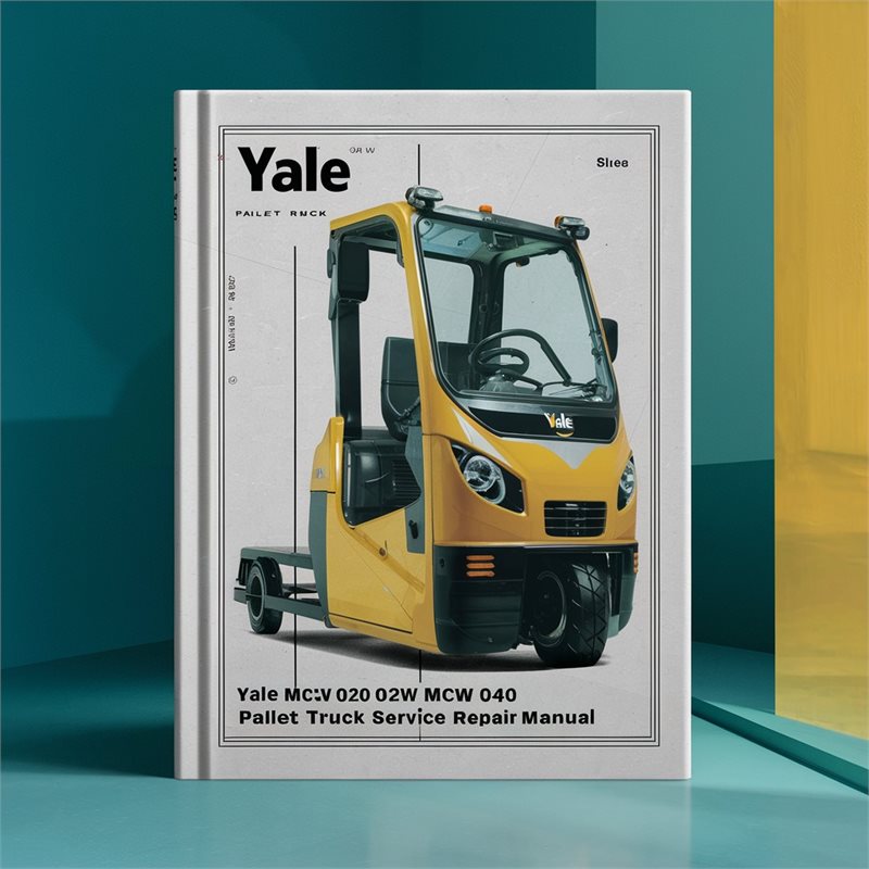 Yale MCW 020 030 040 Pallet Truck Service Repair Workshop Manual