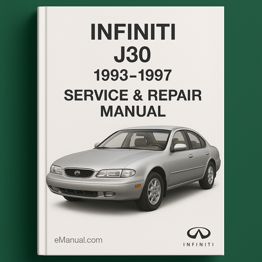 Infiniti J30 Service Repair Manual 1993-1997