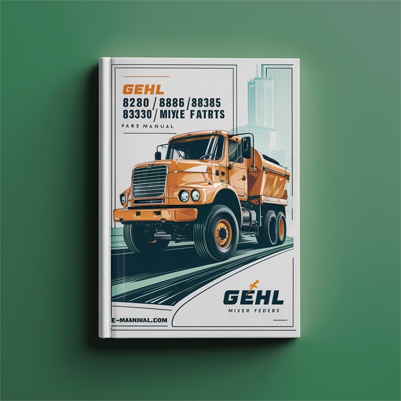 Gehl 8280/8285/8330/8335 Mixer Feeders Parts Catalog
