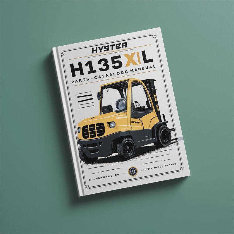 Hyster H135XL G006 Forklift Parts Catalog