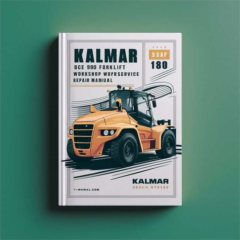 Kalmar DCE 90 180 Forklift Service Repair Workshop Manual