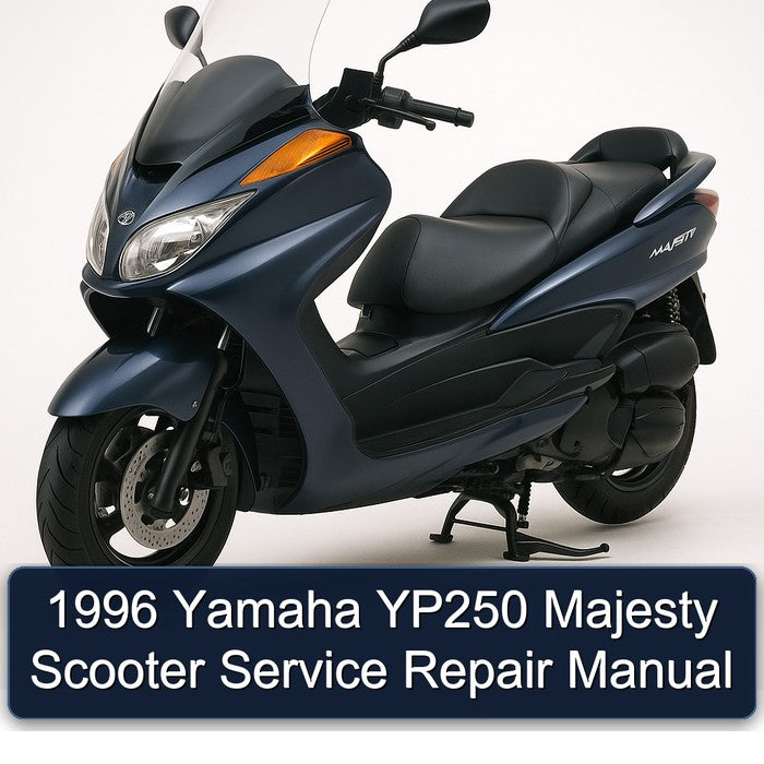 1996 Yamaha Majesty YP250 Scooter Service Repair Workshop Manual