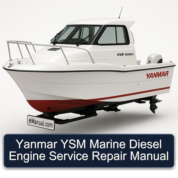 Yanmar YSM Marine Diesel Engine Service Repair Workshop Manual