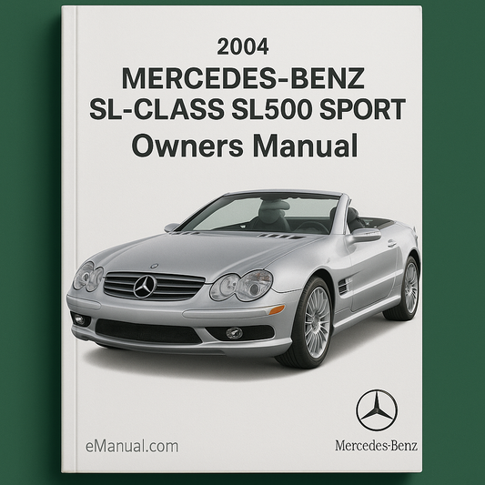 2004 Mercedes-Benz SL-Class SL500 Sport Owners Manual