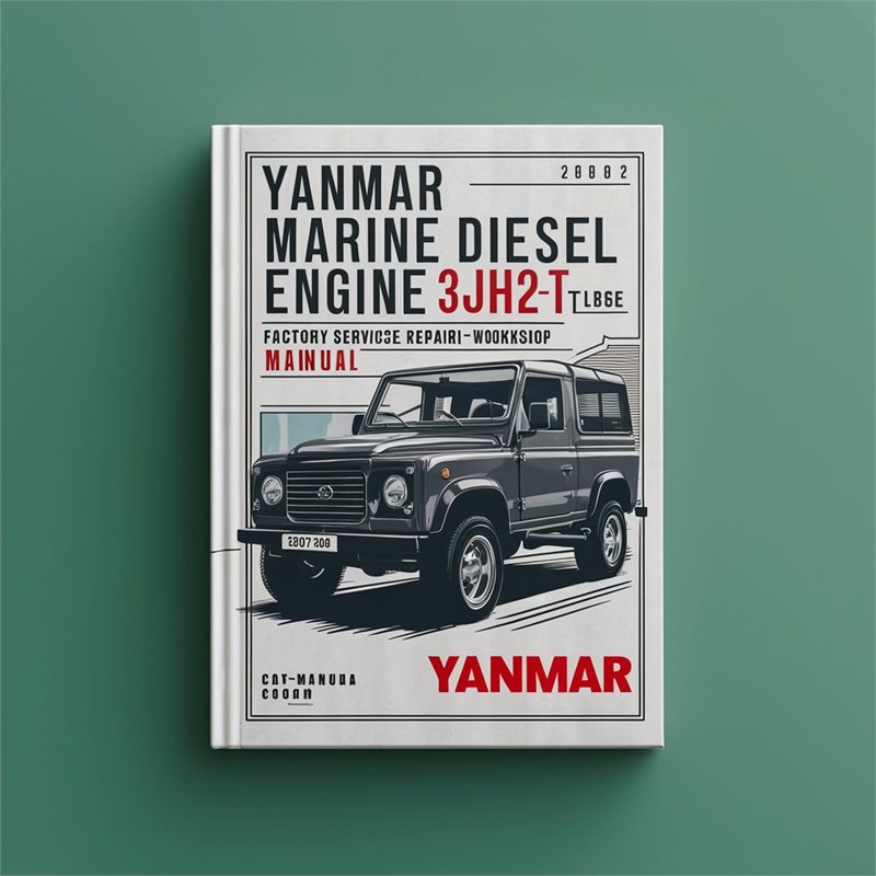 Yanmar Marine Diesel Engine 3jh2-(b)e 3jh2-t(b)e 3jh25a 3jh30a / Service Repair Workshop Manual