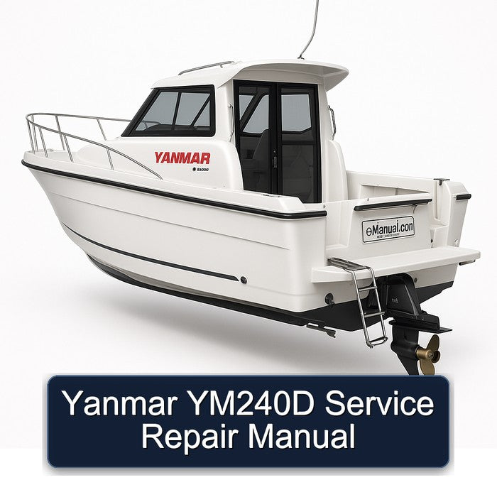 Yanmar YM240D Service Repair Workshop Manual