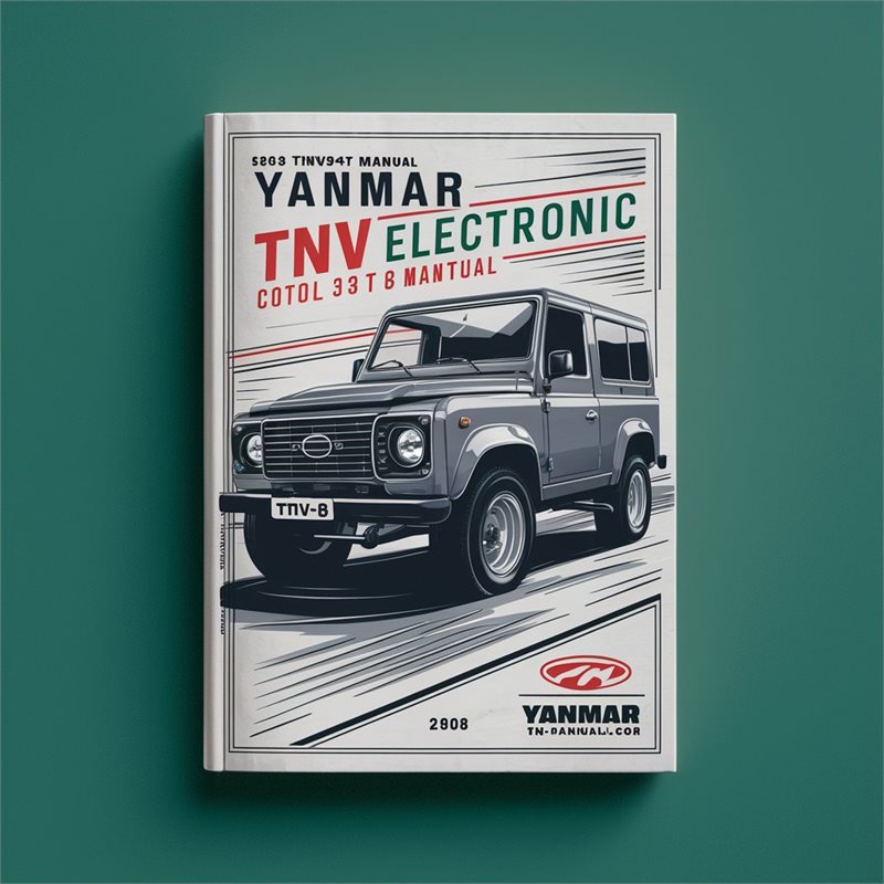 Yanmar TNV Electronic Control 3tnv84t-b Service Repair Workshop Manual