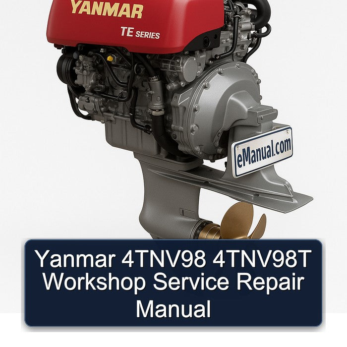 Yanmar 4tnv98 4tnv98t Service Repair Workshop Manual