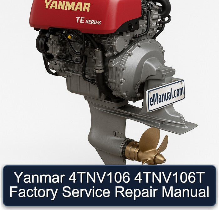 Yanmar 4tnv106 4tnv106t Service Repair Workshop Manual
