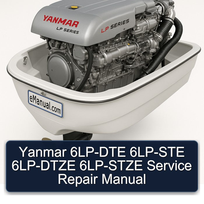 Yanmar 6LP-DTE 6LP-STE 6LP-DTZE 6LP-STZE Service Repair Workshop Manual