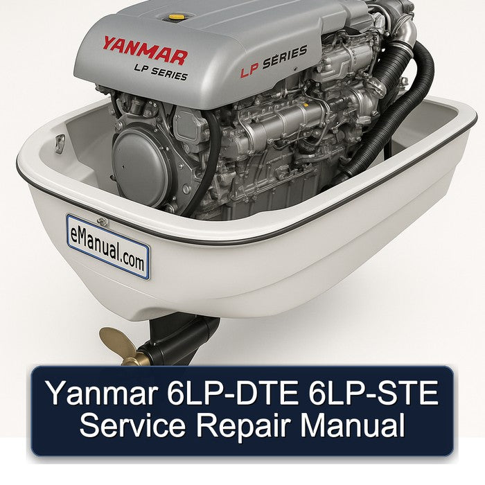 Yanmar 6LP-DTE 6LP-STE Service Repair Workshop Manual