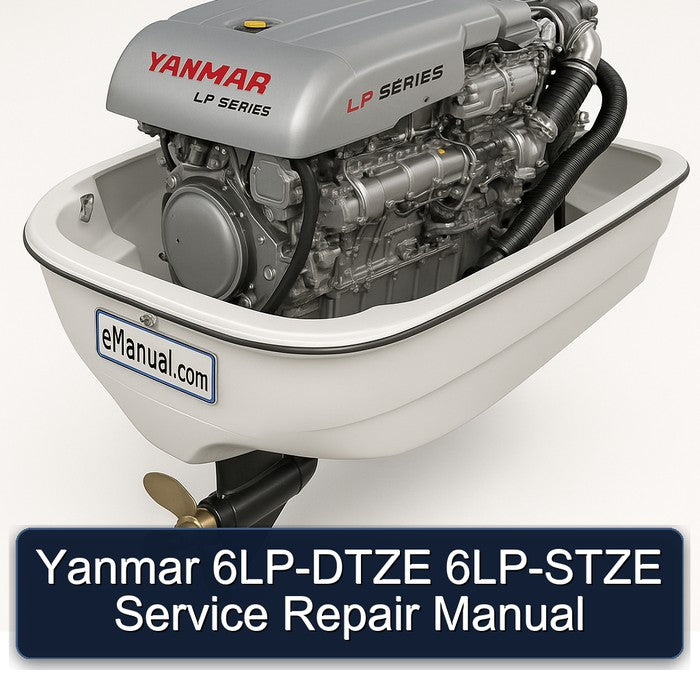 Yanmar 6LP-DTZE 6LP-STZE Service Repair Workshop Manual