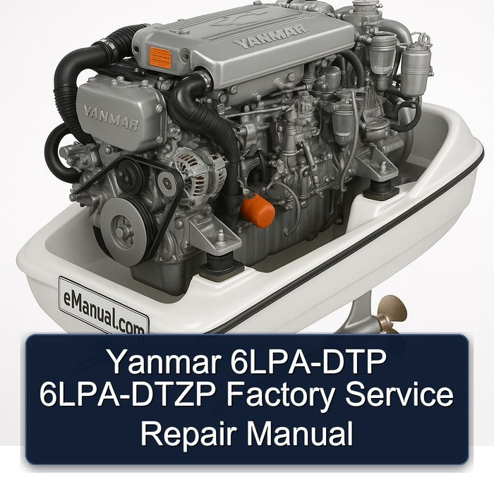 Yanmar 6LPA-DTP 6LPA-DTZP Service Repair Workshop Manual