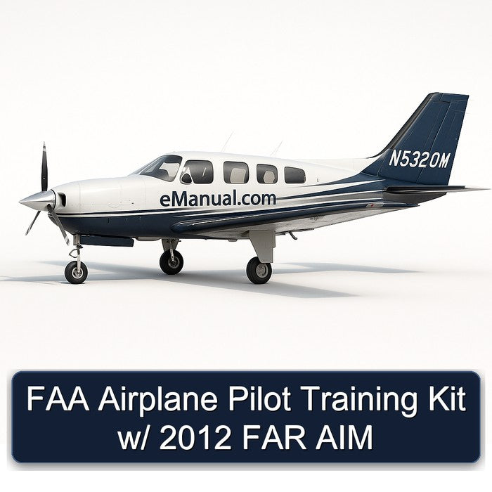 FAA Airplane Pilot Training Kit w/ 2012 FAR AIM