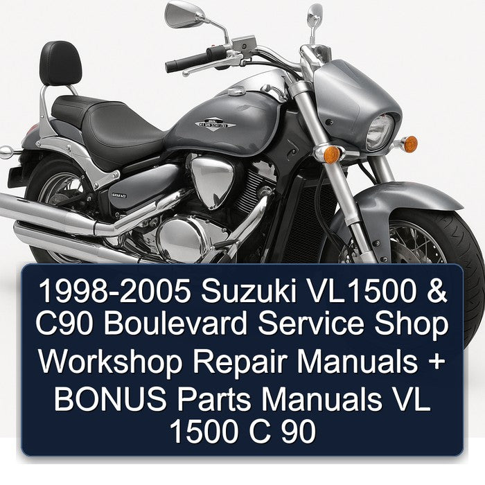 1998-2005 Derbi Boulevard Suzuki VL1500 C90 Shop Bonus Parts VL 1500 C 90 Catalog