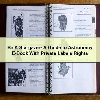 Be Stargazer Astronomy E-BOOK Private Labels Rights Service Repair Workshop Manual