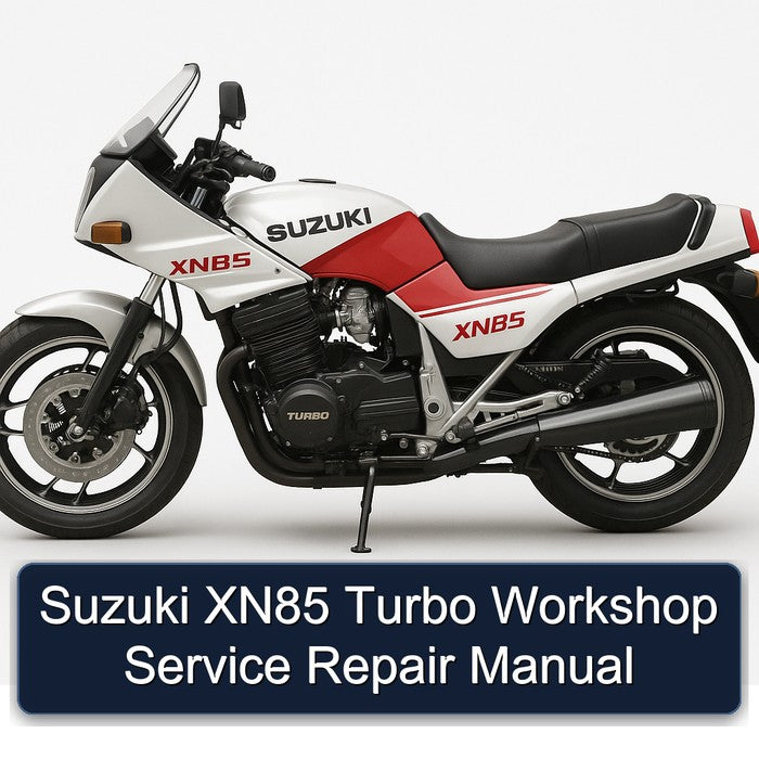 Suzuki XN85 Turbo Service Repair Workshop Manual