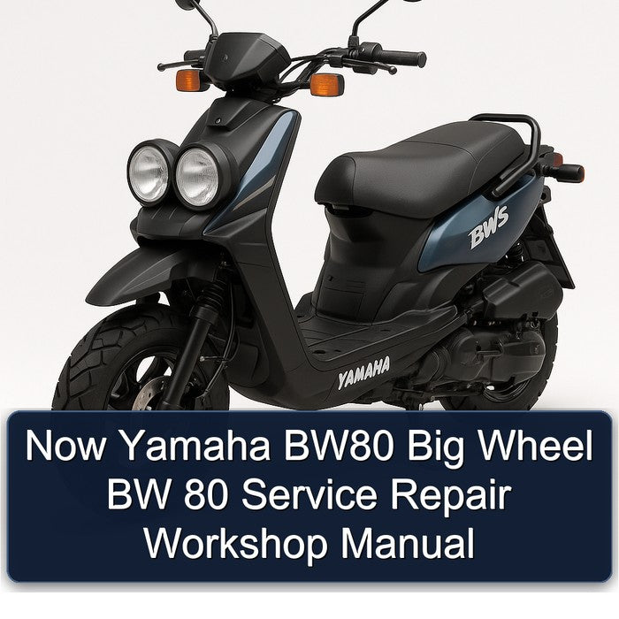 Yamaha BW Models Now BW80 Big Wheel 80 Service Repair Workshop Manual