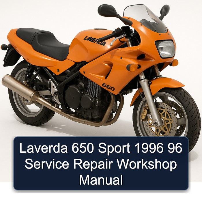 1996 Laverda 650 Sport 96 Service Repair Workshop Manual