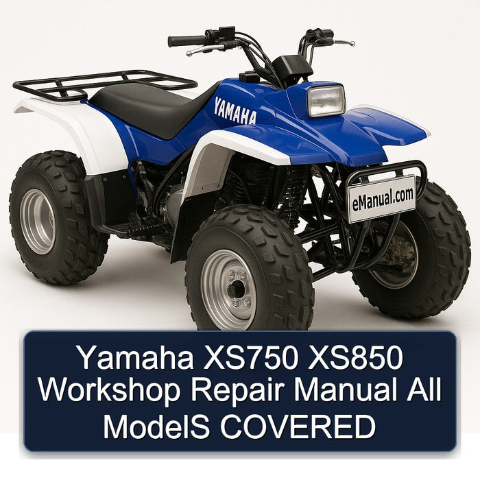 Yamaha XS Models XS750 XS850 All Covered Service Repair Workshop Manual
