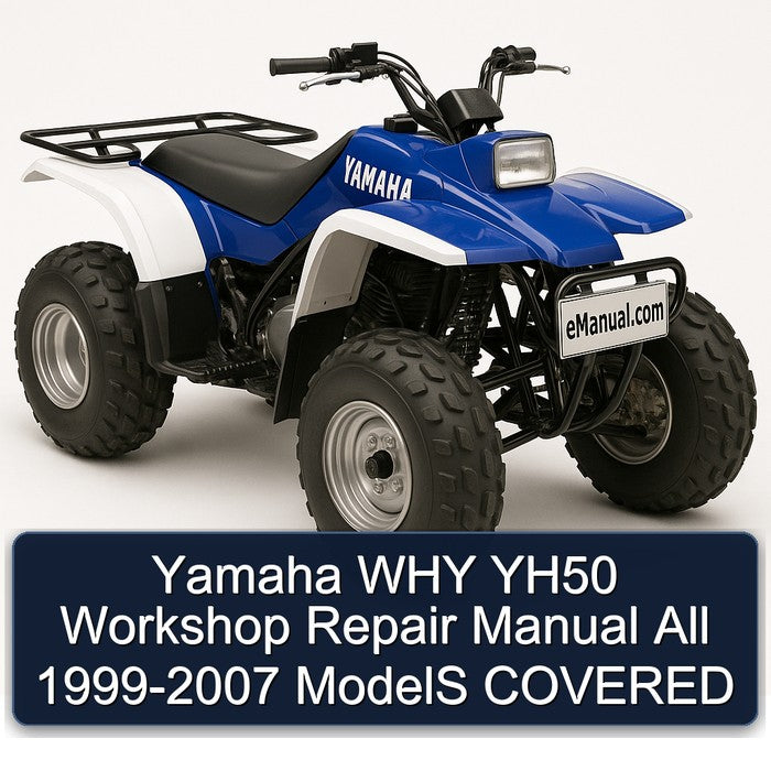 1999-2007 Yamaha WHY YH50 All - Models Covered Service Repair Workshop Manual
