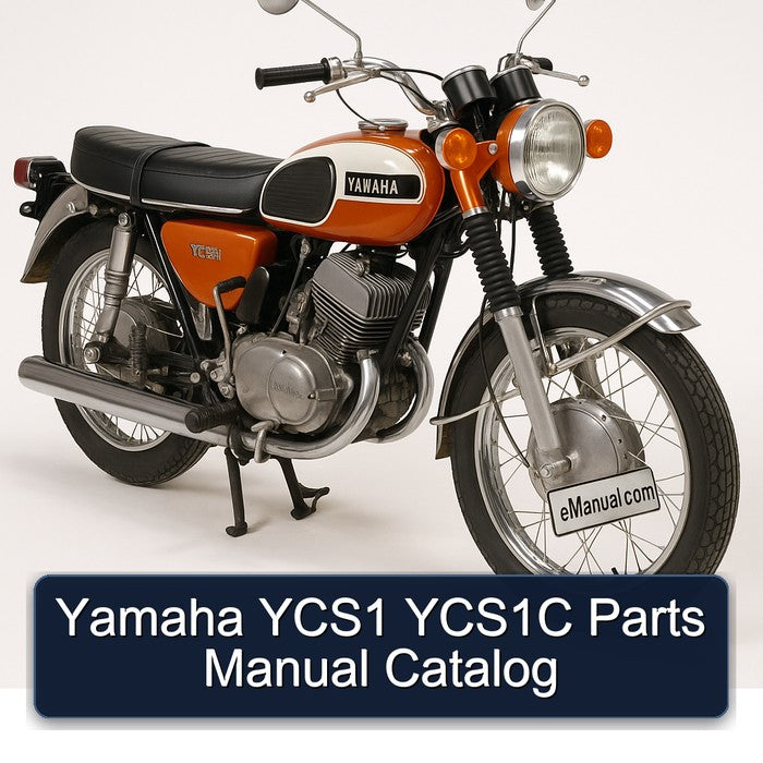 Yamaha YCS1 YCS1C Parts Catalog