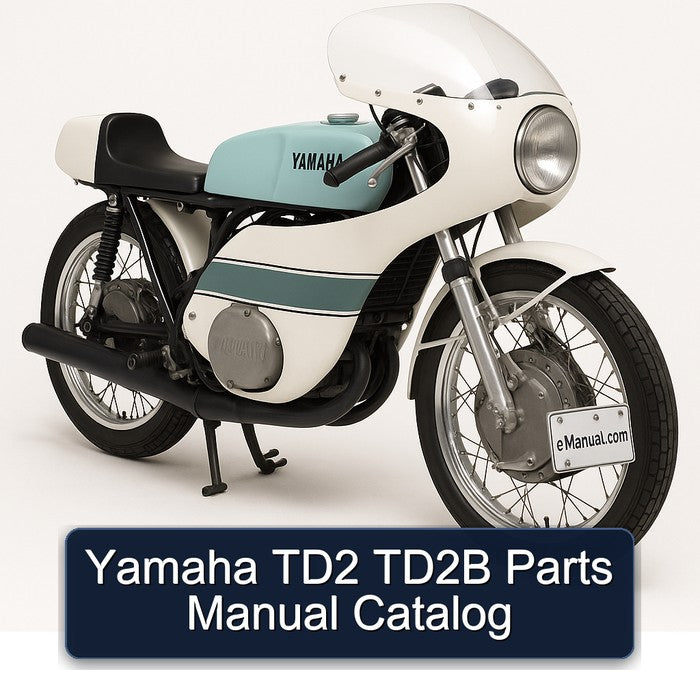 Yamaha TD2 TD2B Parts Catalog