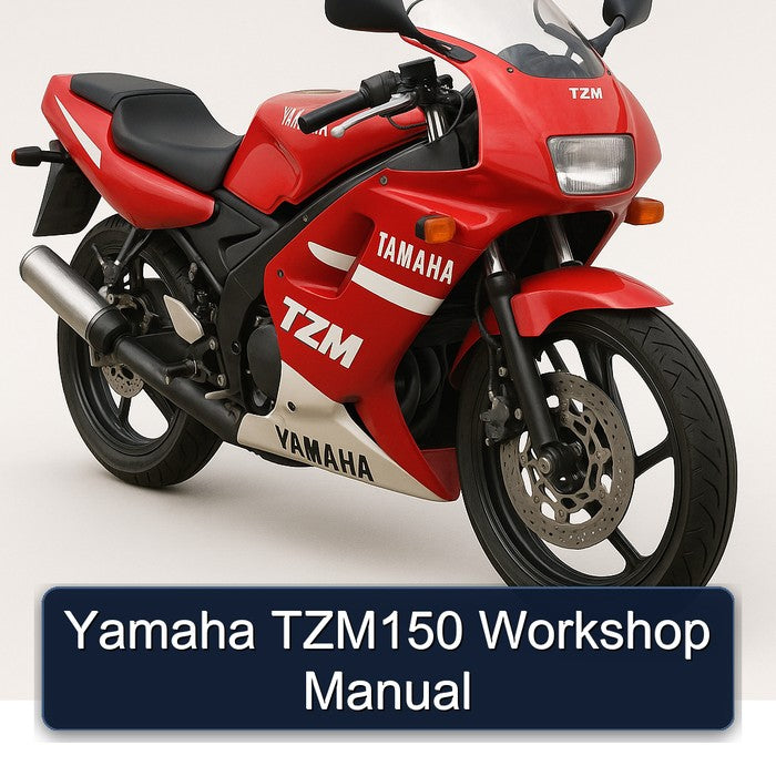 Yamaha TZM150 Service Repair Workshop Manual