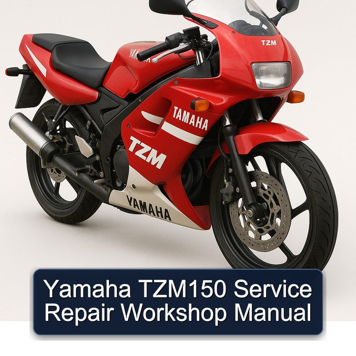 Yamaha TZM150 Service Repair Workshop Manual