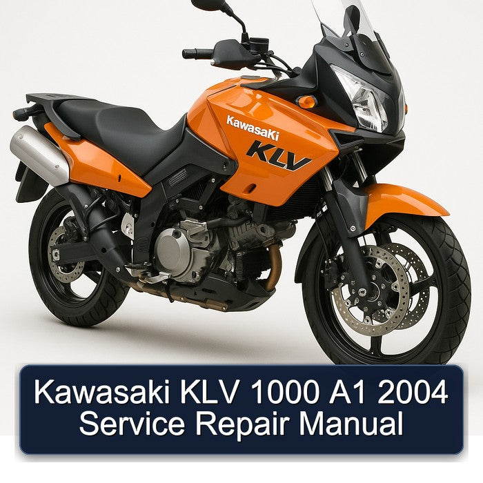 2004 Kawasaki KLV Models 1000 A1 Service Repair Workshop Manual