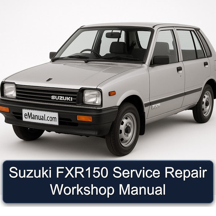 Suzuki FXR Models FXR150 Service Repair Workshop Manual