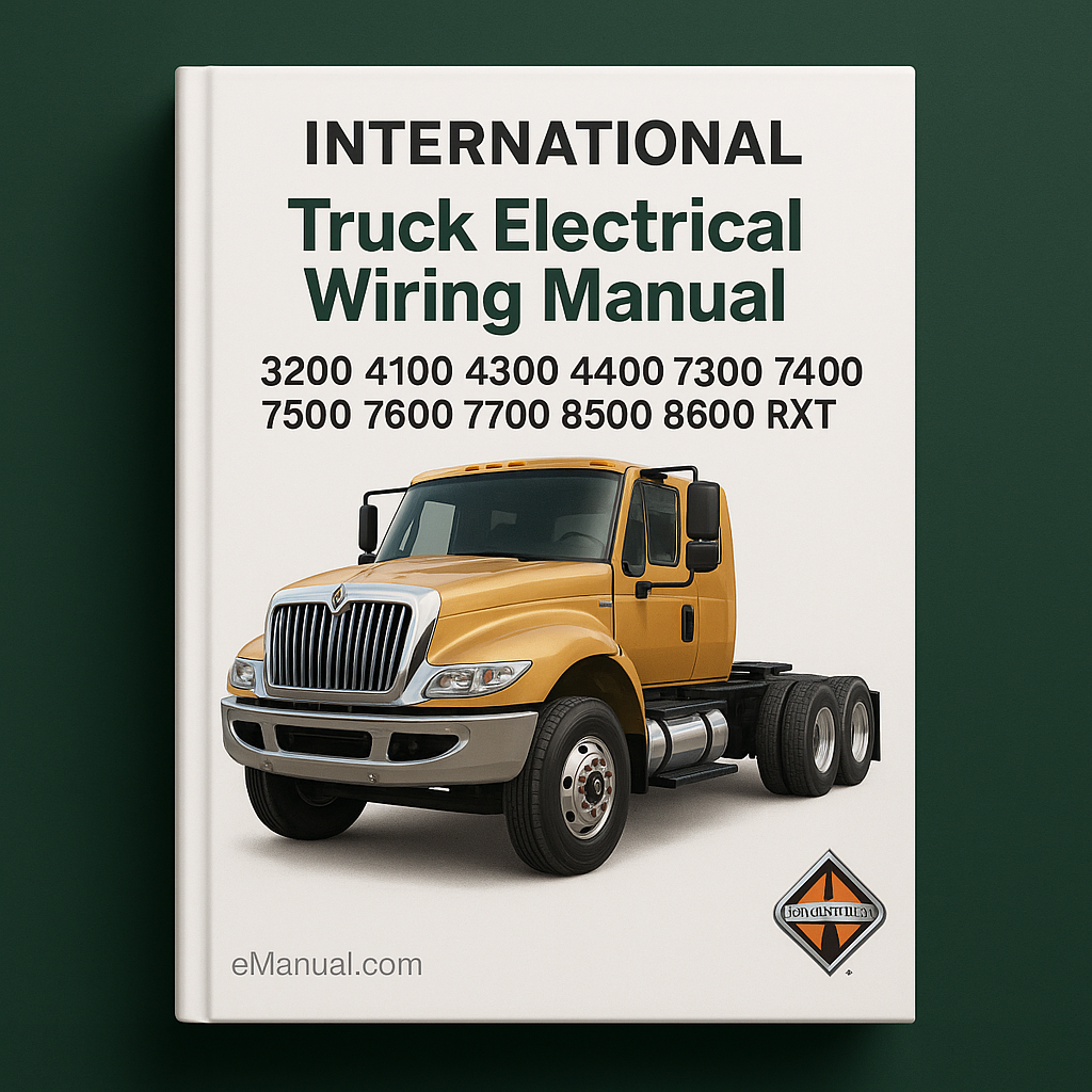 INTERNATIONAL Truck Electrical Wiring Manual: ModelS 3200 4100 4300 4400 7300 7400 7500 7600 7700 8500 8600 RXT