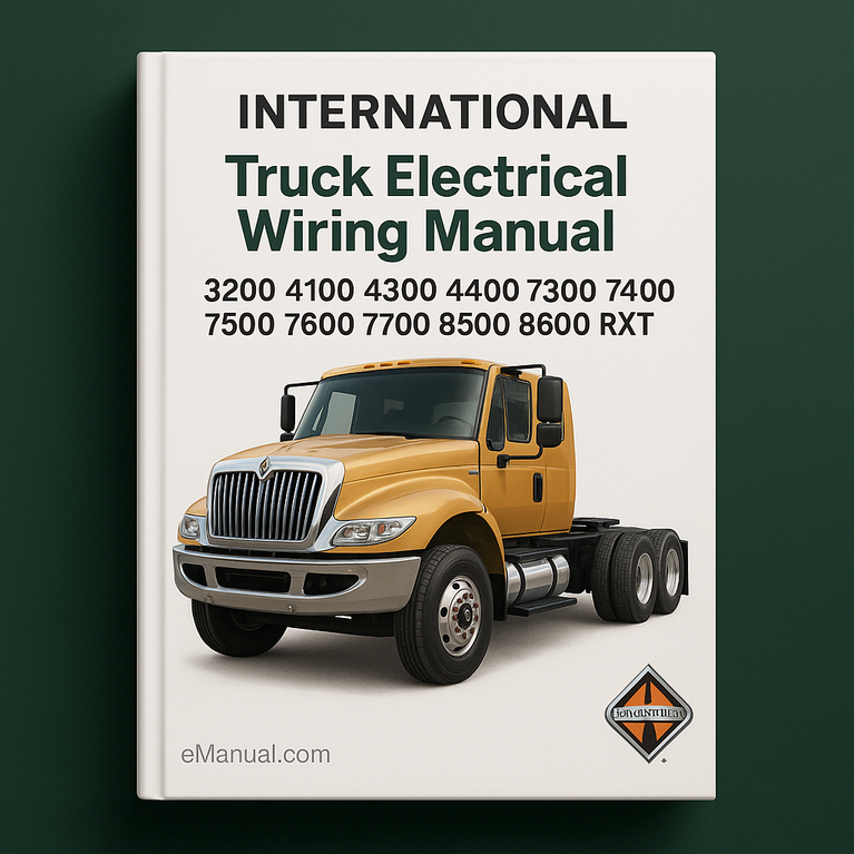 INTERNATIONAL Truck Electrical Wiring Manual: ModelS 3200 4100 4300 4400 7300 7400 7500 7600 7700 8500 8600 RXT