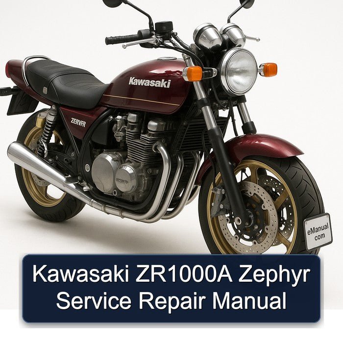 Kawasaki Zephyr ZR1000A Service Repair Workshop Manual
