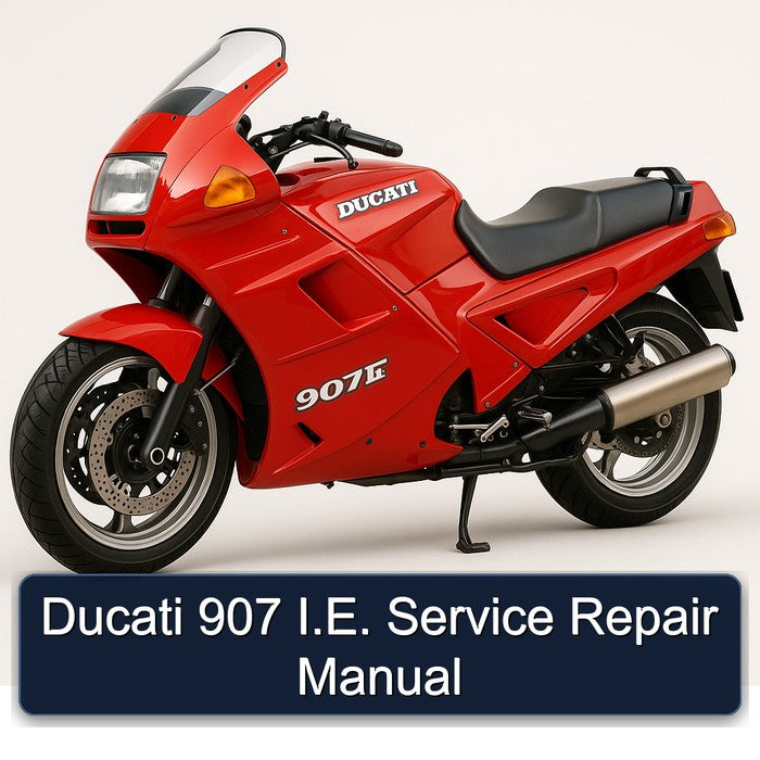Ducati 907 I.e. I.e Service Repair Workshop Manual