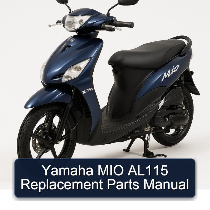 Yamaha MIO AL115 Replacement Parts Catalog